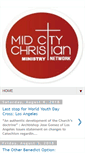Mobile Screenshot of midcitychristian.org